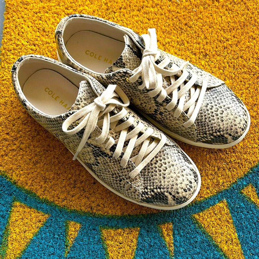 Cole Haan Grand OS Leather Sneakers